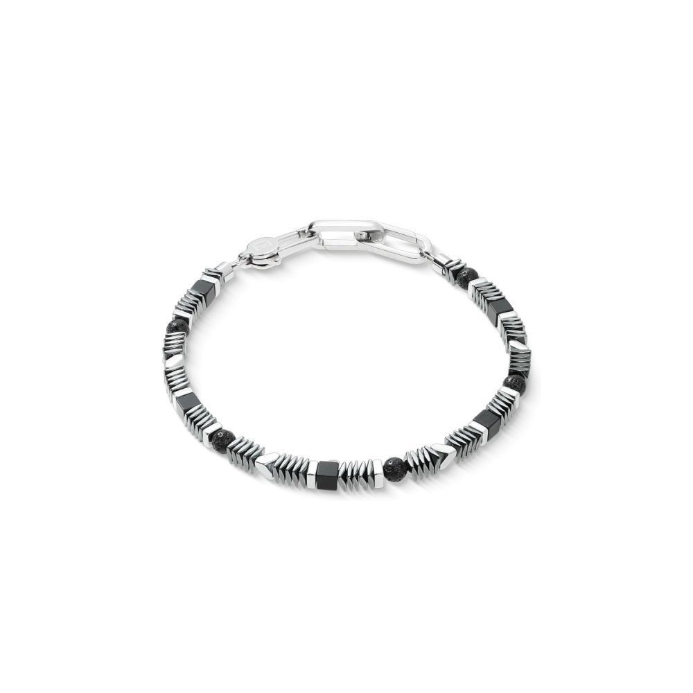 Herren Armkette Coeur de Lion Armband Cadence Shape Mix Edelstahl 0915/30-1300 Herren Armkette Coeur de Lion Armband Cadence Shape Mix Edelstahl 0915/30-1300