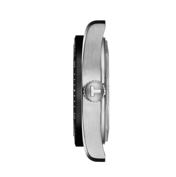 Tissot PR516 38mm Automatik Stahlband  Blaues Ziffernblatt T1494071104100