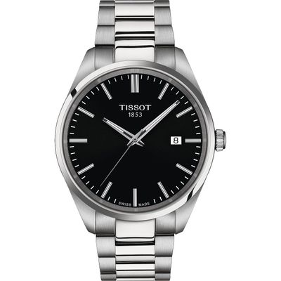 Tissot Stahlband Herrenuhr PR 100 40mm  Modell T1504101105100
