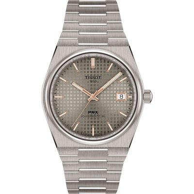 Tissot PRX Automatik Herrenuhr PRX Titan 38mm Powermatic 80 T1378074406100 Tissot PRX Automatik Herrenuhr PRX Titan 38mm Powermatic 80 T1378074406100