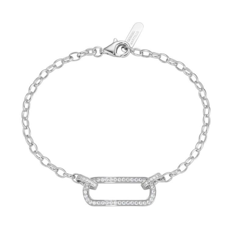 Armband 19 cm Zirkonia weiß 925/- Sterling Silber Giorgio Martello 206419190 Armband 19 cm Zirkonia weiß 925/- Sterling Silber Giorgio Martello 206419190