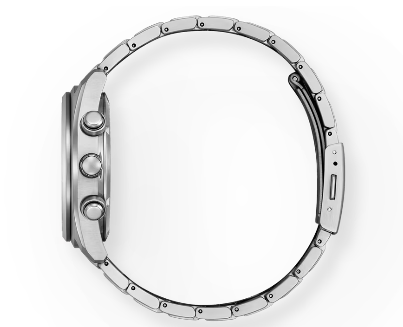 Citizen Herren CA4750-51A Herren Super Titanium ™ Eco-Drive silberfarben ø 40mm