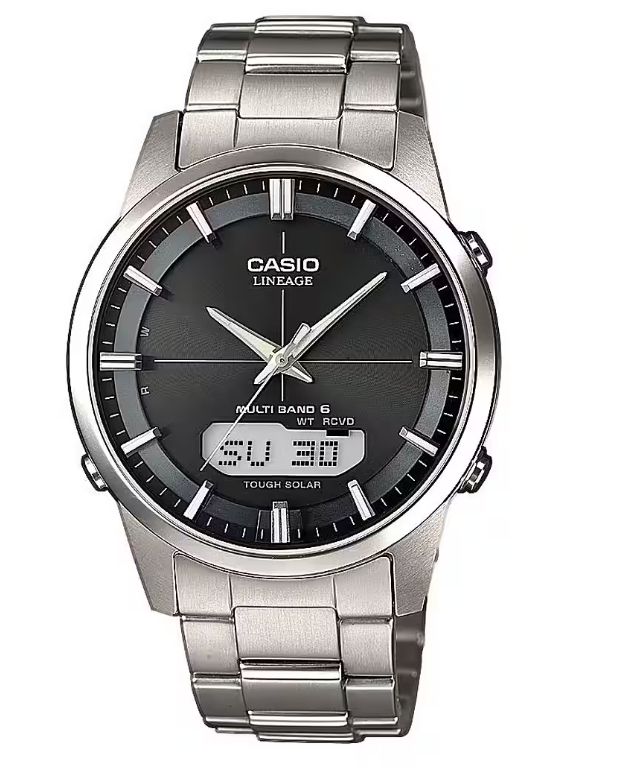 Casio Leichte Uhr LCW-M170TD-1AER Funk Solar Herrenuhr Titanuhr Casio Leichte Uhr LCW-M170TD-1AER Funk Solar Herrenuhr Titanuhr