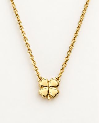Goldkette mini Kleeblatt Glücksbringer Echt-Gold 585 14 karat TONSC186A730 Goldkette mini Kleeblatt Glücksbringer Echt-Gold 585 14 karat TONSC186A730