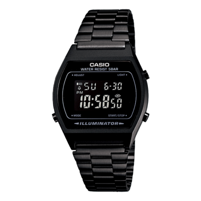 Casio Herrenuhr Digital Vintage B640WB-1BEF Schwarz Edelstahl Resin Casio Herrenuhr Digital Vintage B640WB-1BEF Schwarz Edelstahl Resin