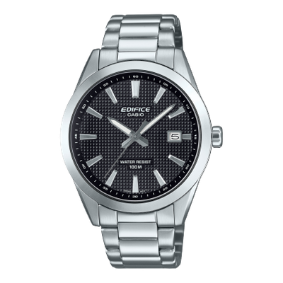 Casio Edifice Herren Uhr EFV-160D-1AVEF Edelstahl Schwarz Casio Edifice Herren Uhr EFV-160D-1AVEF Edelstahl Schwarz