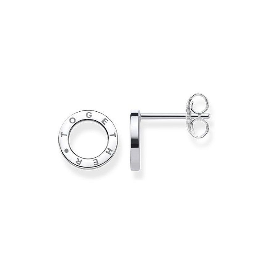 Thomas Sabo Ohrstecker Rund Together Silber Thomas Sabo Ohrstecker Rund Together Silber