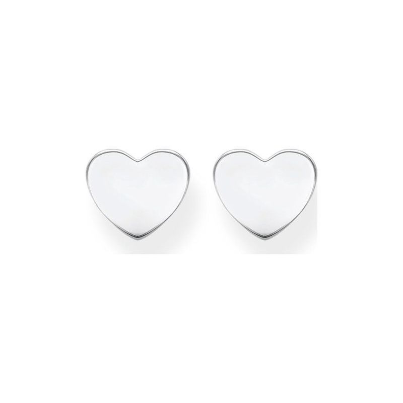 Thomas Sabo Ohrstecker Herz Silberfarben