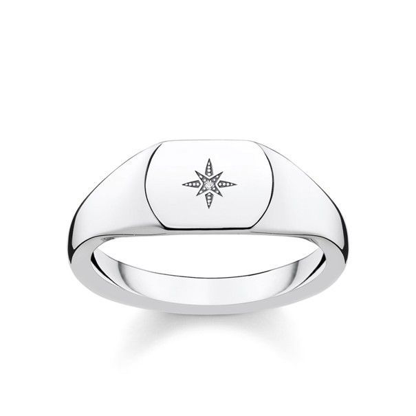 Thomas Sabo Ring (54) Vintage Stern Silberfarben Thomas Sabo Ring (54) Vintage Stern Silberfarben