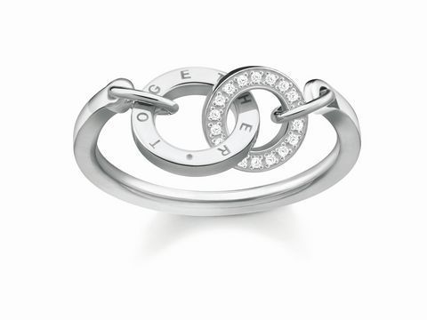 Thomas Sabo Ring (52) Together Silberfarben Thomas Sabo Ring (52) Together Silberfarben