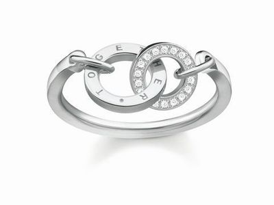 Thomas Sabo Ring (52) Together Silberfarben Thomas Sabo Ring (52) Together Silberfarben