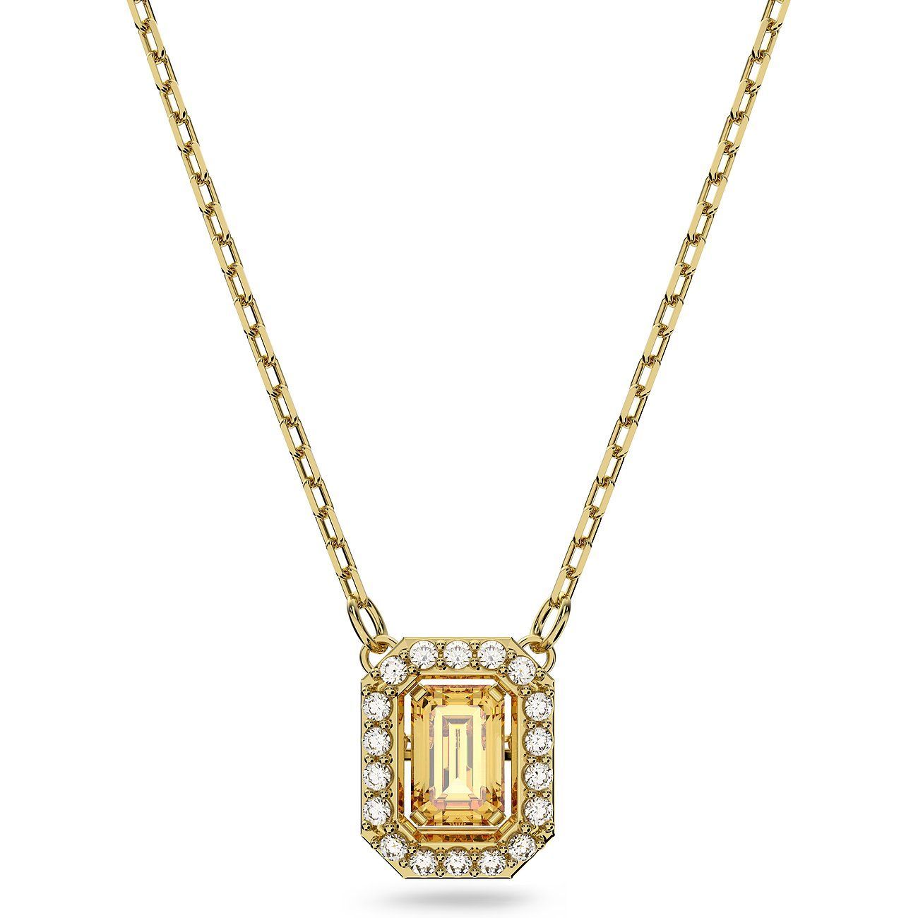 Swarovski Millenia Kette Goldfarben Gelb Swarovski Millenia Kette Goldfarben Gelb