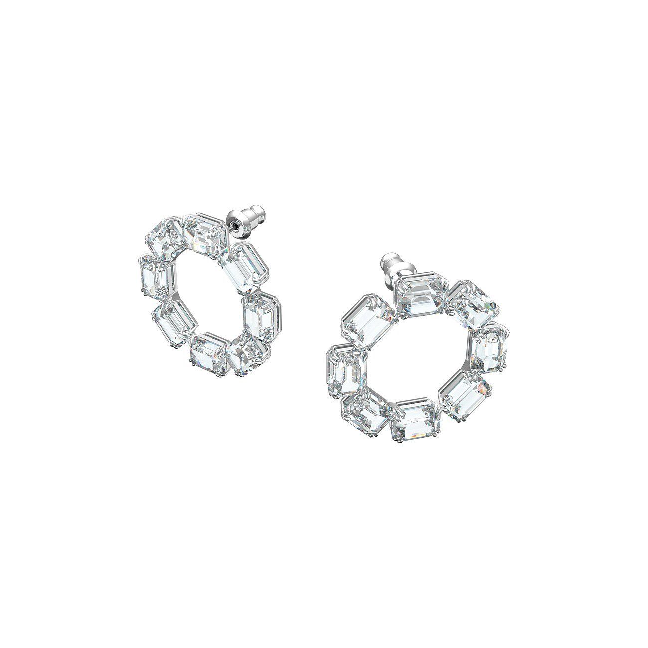 Swarovski Millenia Ohrstecker Rund Rhodiniert Swarovski Millenia Ohrstecker Rund Rhodiniert