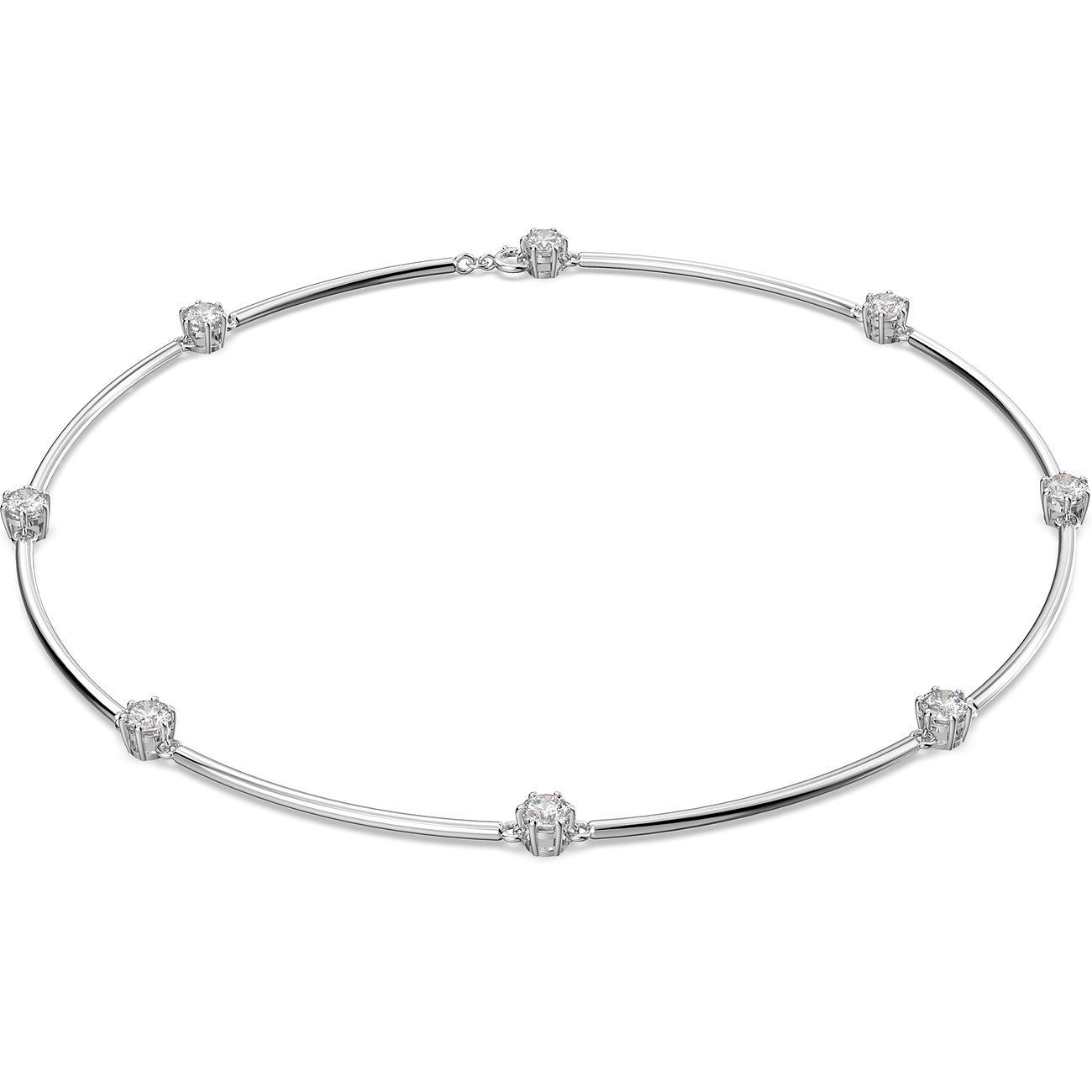 Swarovski Constella Kette, Rundschliff, Weiss, Rhodiniert Swarovski Constella Kette, Rundschliff, Weiss, Rhodiniert