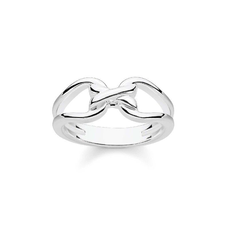 Thomas Sabo Ring (54) mit Knoten Silberfarben Thomas Sabo Ring (54) mit Knoten Silberfarben