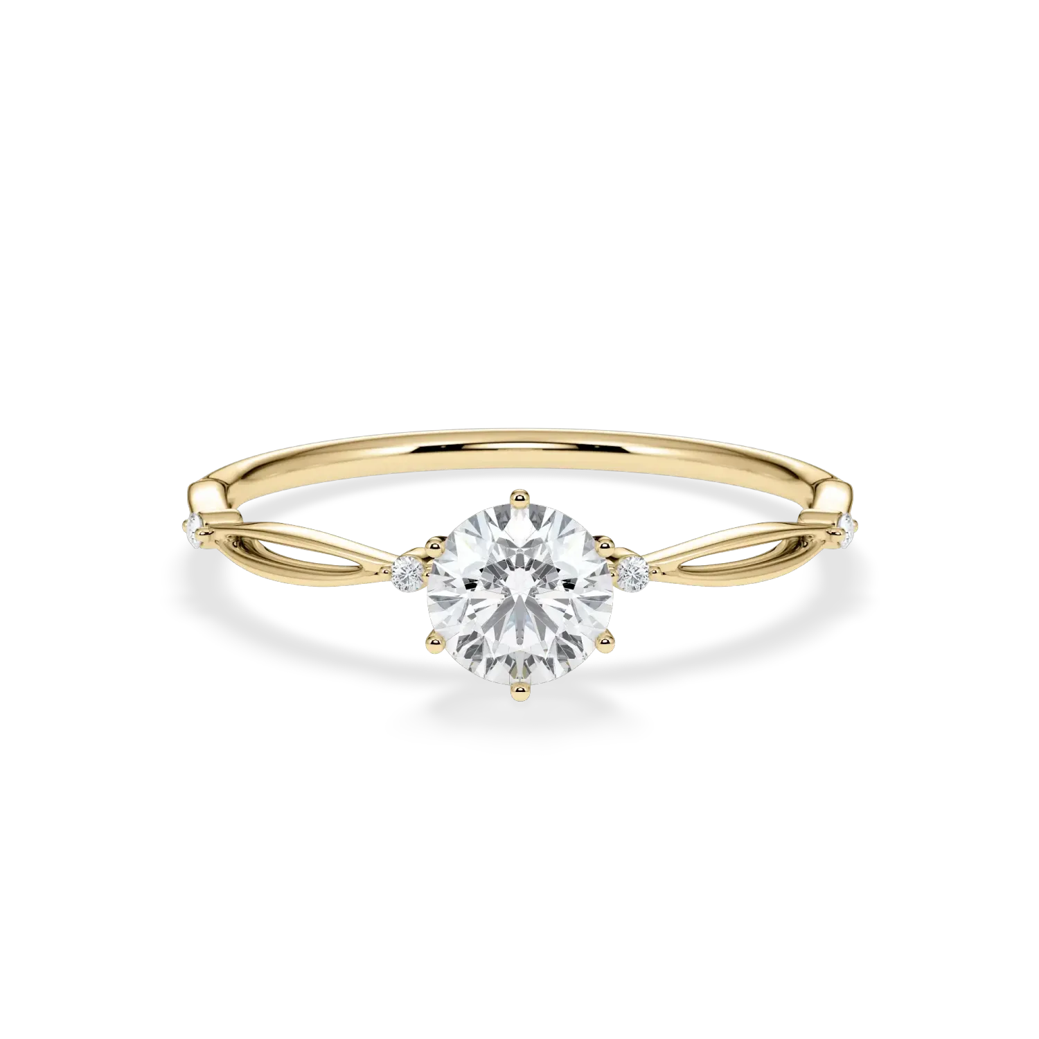 Verlobungsring Verlobungsring Gelbgold 585 Tropfen mit ca. 0,52 ct. TLS-39DF4A3A Verlobungsring Verlobungsring Gelbgold 585 Tropfen mit ca. 0,52 ct. TLS-39DF4A3A