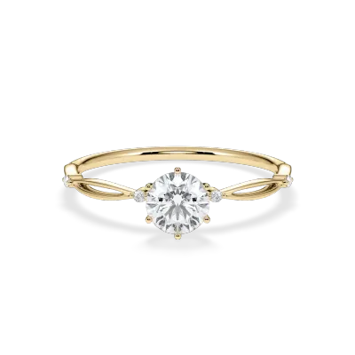 Verlobungsring Verlobungsring Gelbgold 585 Tropfen mit ca. 0,52 ct. TLS-39DF4A3A Verlobungsring Verlobungsring Gelbgold 585 Tropfen mit ca. 0,52 ct. TLS-39DF4A3A