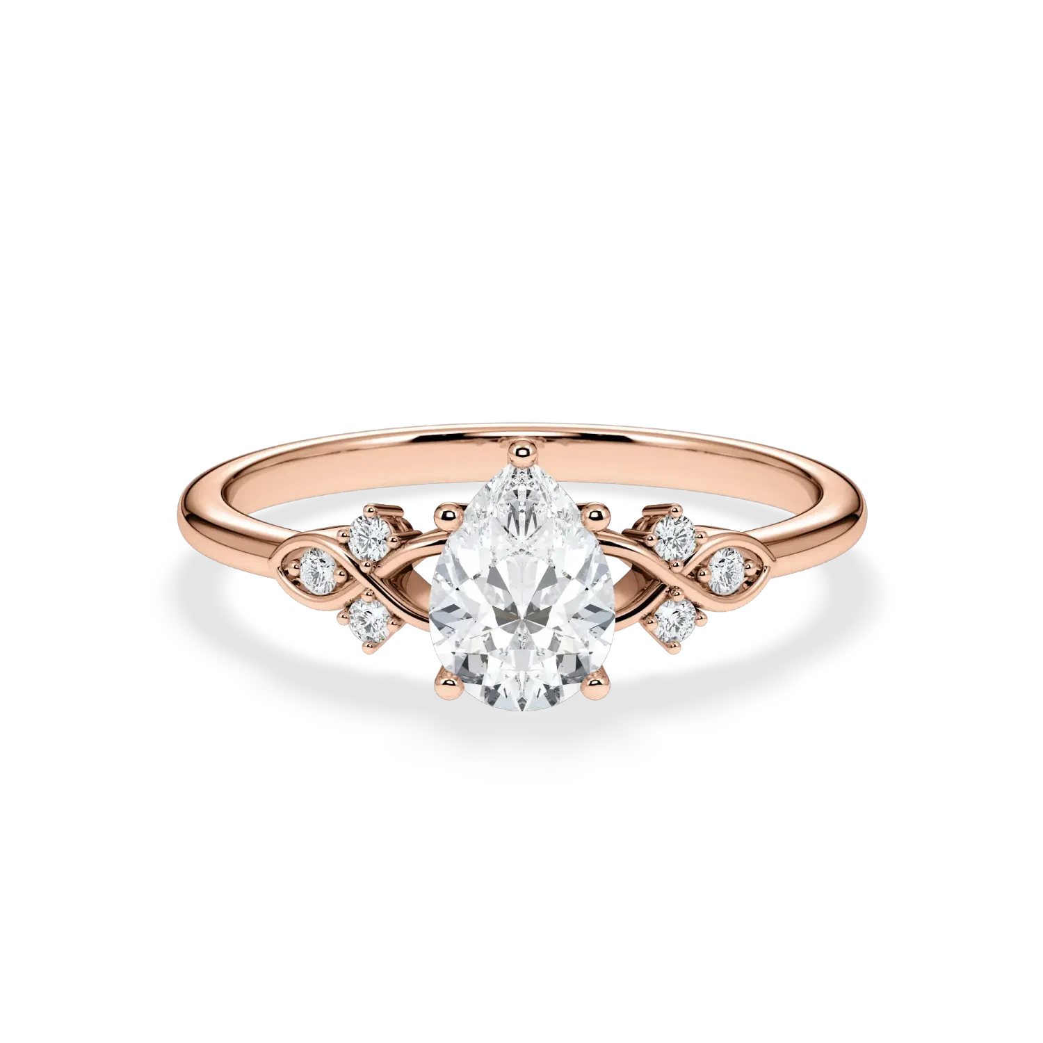 Verlobungsring Tropfenform mit ca. 0,56 ct. Weißgold Gelbgold Rosegold TLS-2E9A051E Verlobungsring Tropfenform mit ca. 0,56 ct. Weißgold Gelbgold Rosegold TLS-2E9A051E