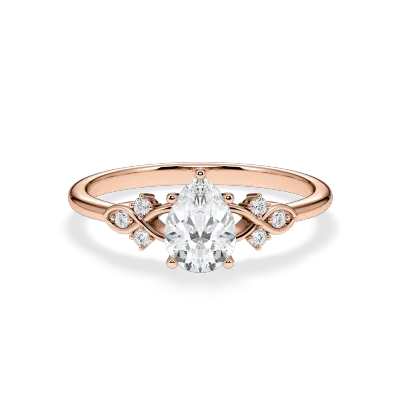 Verlobungsring Tropfenform mit ca. 0,56 ct. Weißgold Gelbgold Rosegold TLS-2E9A051E Verlobungsring Tropfenform mit ca. 0,56 ct. Weißgold Gelbgold Rosegold TLS-2E9A051E