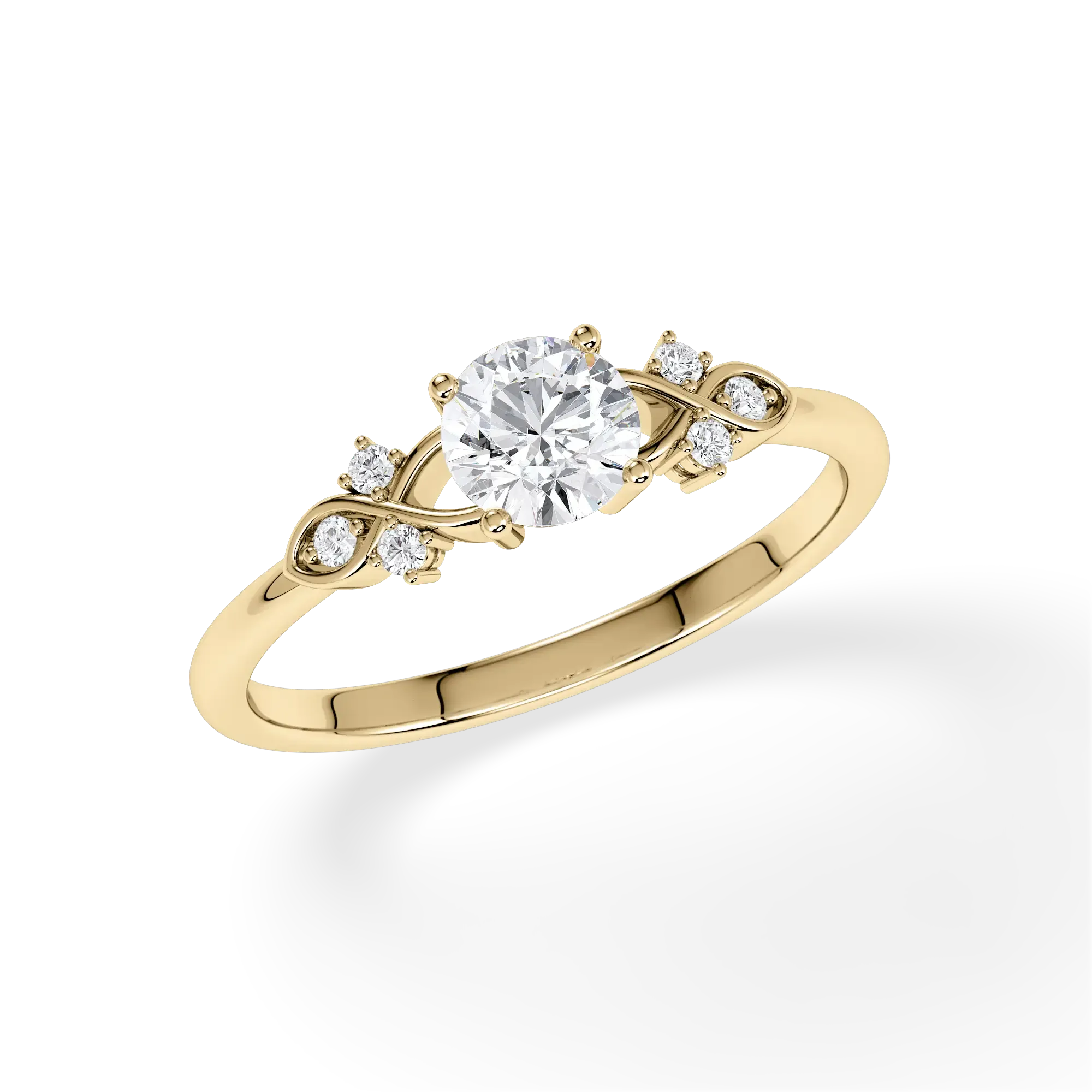 Verlobungsring Brillant mit ca. 0,56 ct.  Weißgold Gelbgold Rosegold TLS-3E59B50F