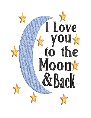 Design - Love You to the Moon &amp; Back