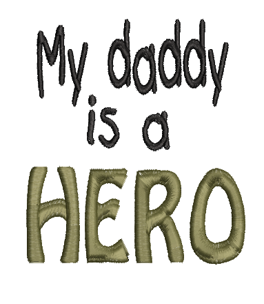 Design - My Daddy is a Hero