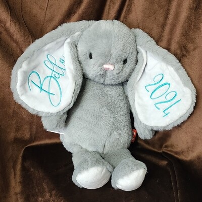 Personalized Easter bunny and bag