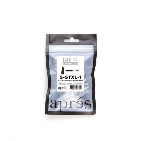 Individual Tips - Sculpted Stiletto Extra Long #1
