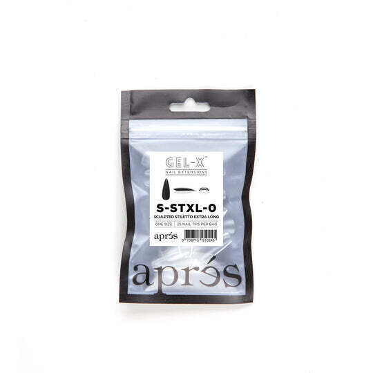 Individual Tips - Sculpted Stiletto Extra Long #0