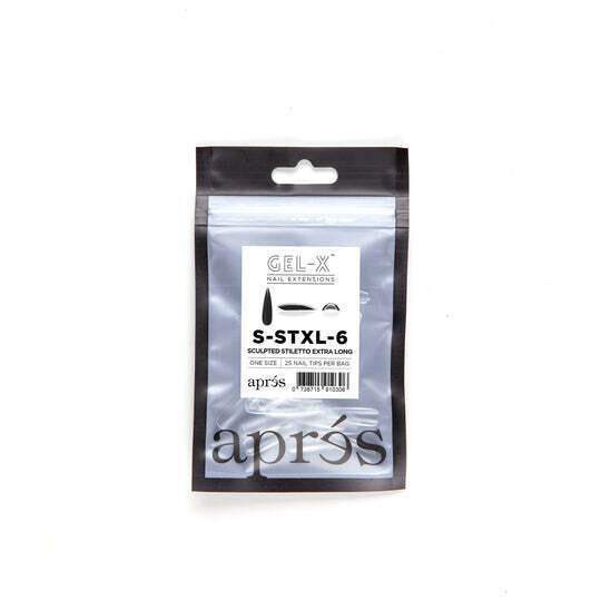 Individual Tips - Sculpted Stiletto Extra Long #6