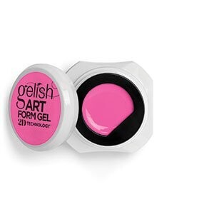 Gelish Art Form Gel - Pastel Dark Pink - Jar