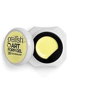 Gelish Art Form Gel - Pastel Yellow - Jar