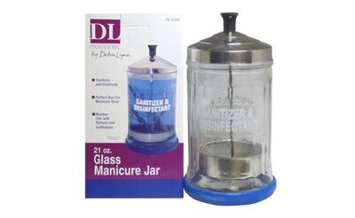 DL Pro Glass Manicure Jar 21oz