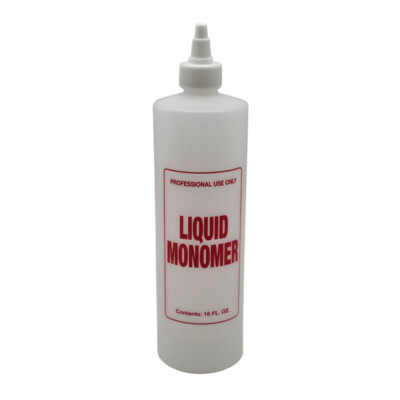 Empty Liquid Monomer Bottle 16oz