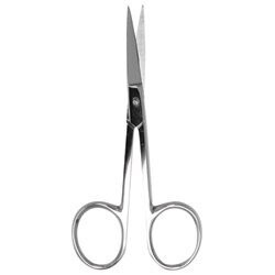 4" Cuticle Scissor with Extra Long Curved Blade
