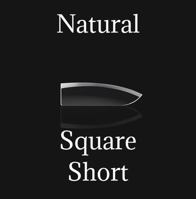 Individual Tips - Natural Square Short