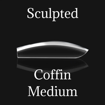 Individual Tips - Sculpted Coffin Medium