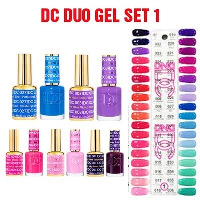 DC Duo Gel Set 1 (36 Colors) - FREE COLOR CHART - $6 each