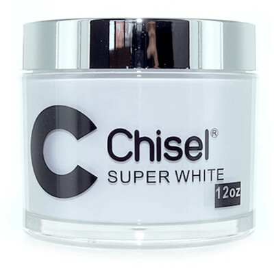 Chisel Acrylic Fine Sculpting Powder - Super White (12oz)