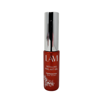 LAVI - Detailing Nail Art Gel - Red Glitter