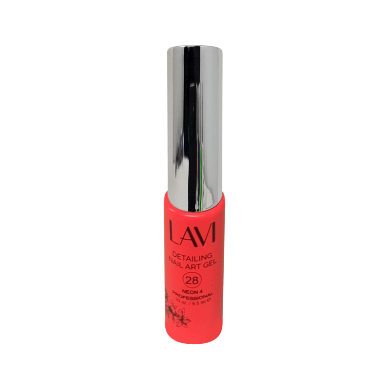 LAVI - Detailing Nail Art Gel - Neon Red