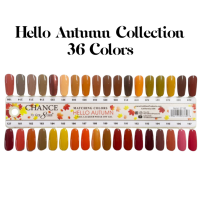 Hello Autumn Collection - 36 Colors