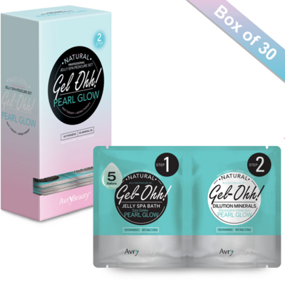 Avry GEL-OHH! Natural Jelly 2 Step - Pearl Glow (Box of 30)