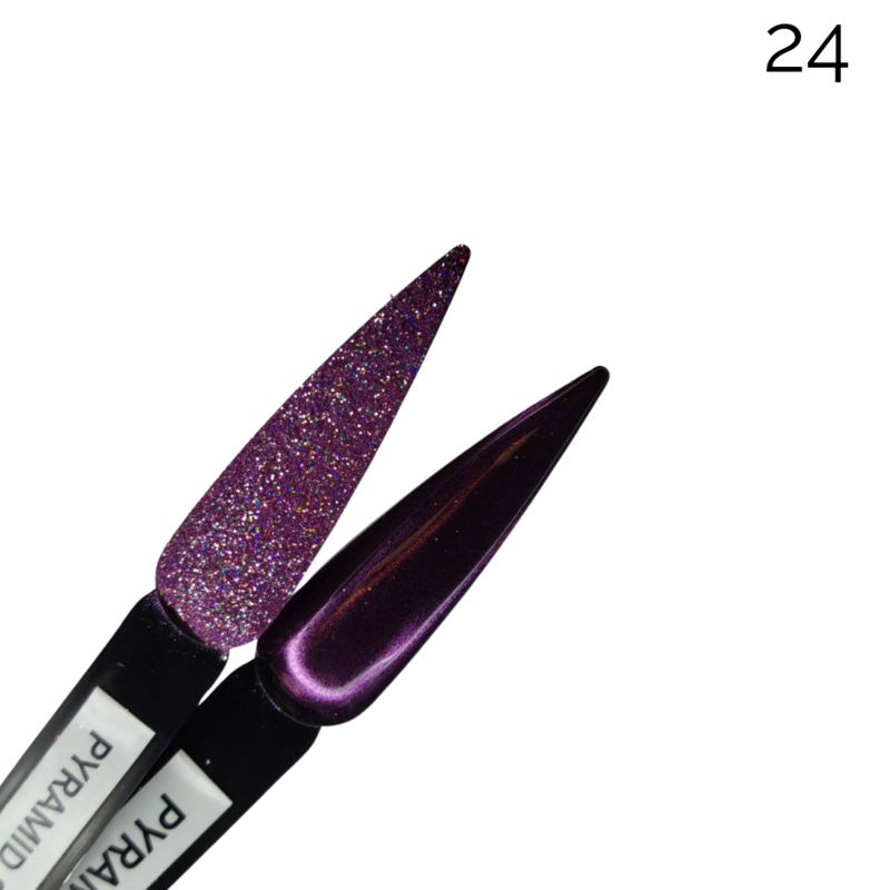 Pyramid Dipping Powder, Chrome Collection #24