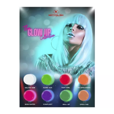 NOTPOLISH 2 in 1 - The Glow Up Full Collection - 8 Colors - $11 each