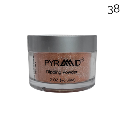 Pyramid Dipping Powder, Chrome Collection #38