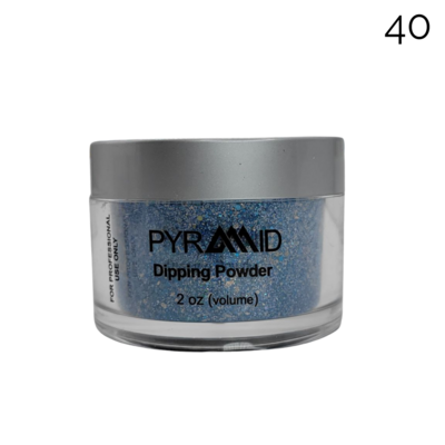 Pyramid Dipping Powder, Chrome Collection #40