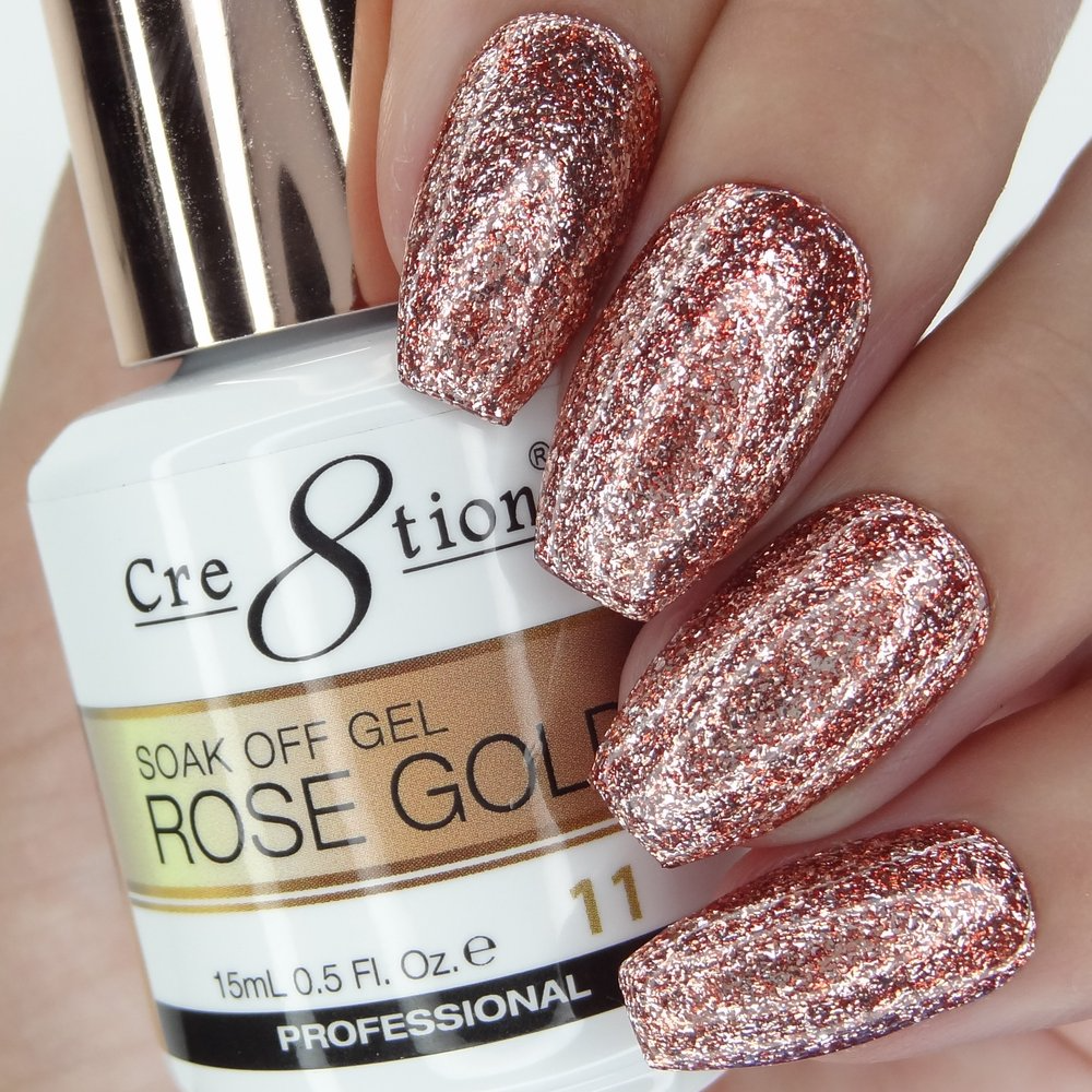 11 Rose Gold - Cre8tion Soak-off Gel