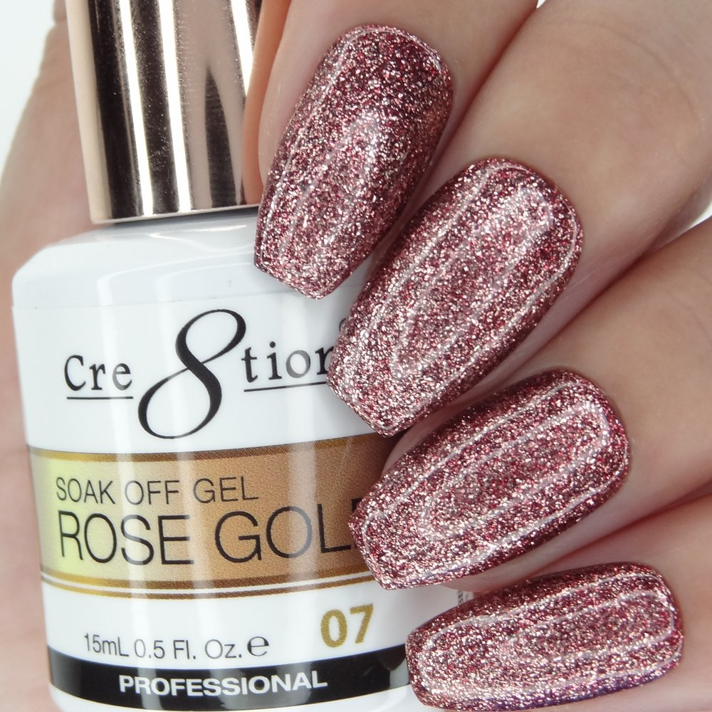 07 Rose Gold - Cre8tion Soak-off Gel