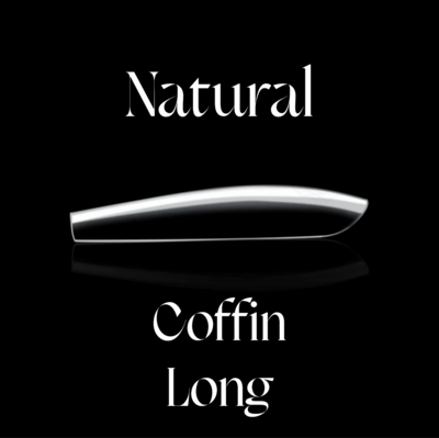 Individual Tips - Natural Coffin Long